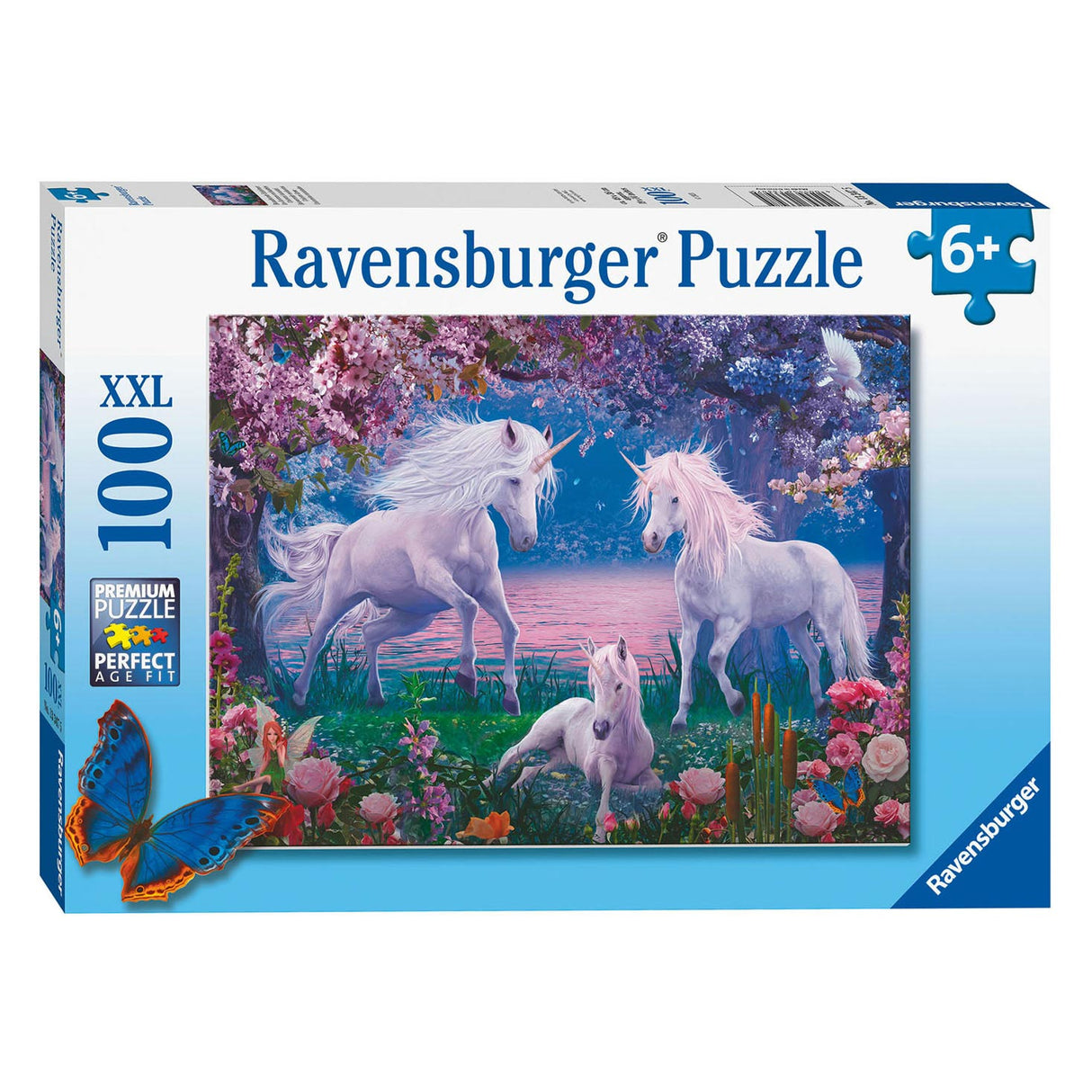 RAVENSBURGER - Puzzle Enchanting Unicorns 100th. Xxl