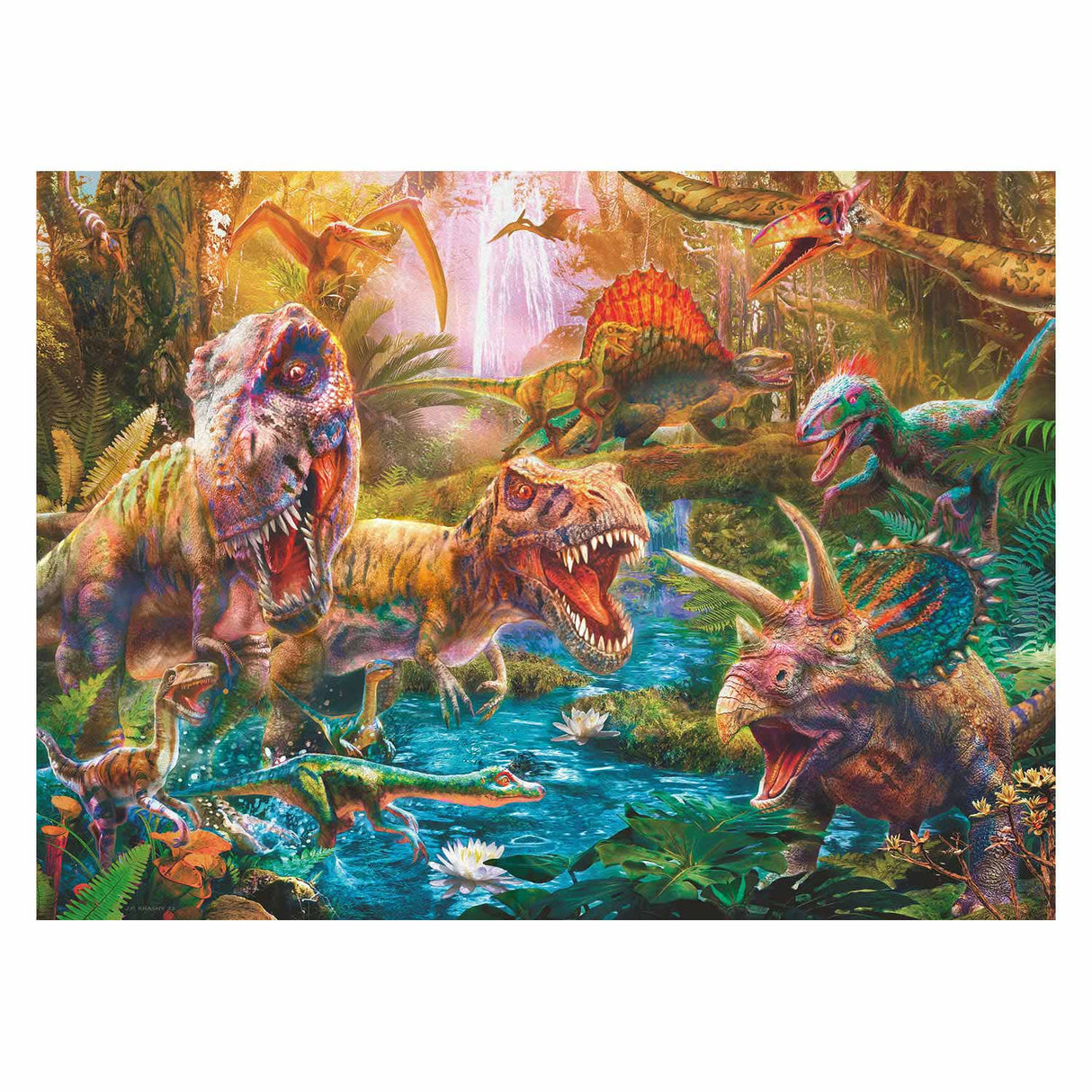 Ravensburger - Puzzle Dinosaurs 150 pièces xxl