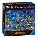 Lesena sestavljanka Ravensburgerja pod morjem, 500st.