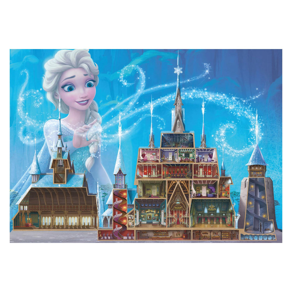 Ravensburger Puzzle Castles Elsa, 1000st.