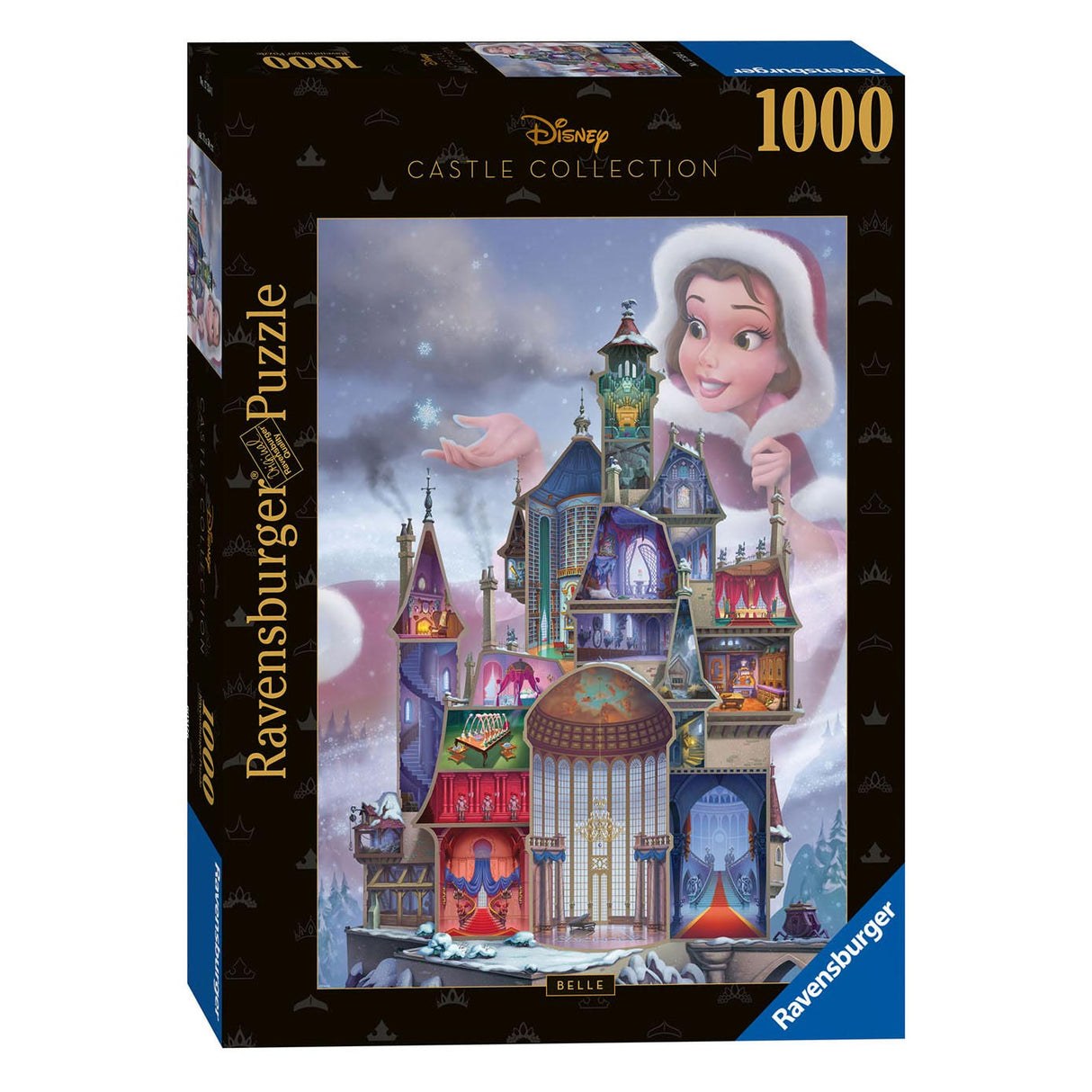 Ravensburger Puzzle Castles Belle, 1000st.