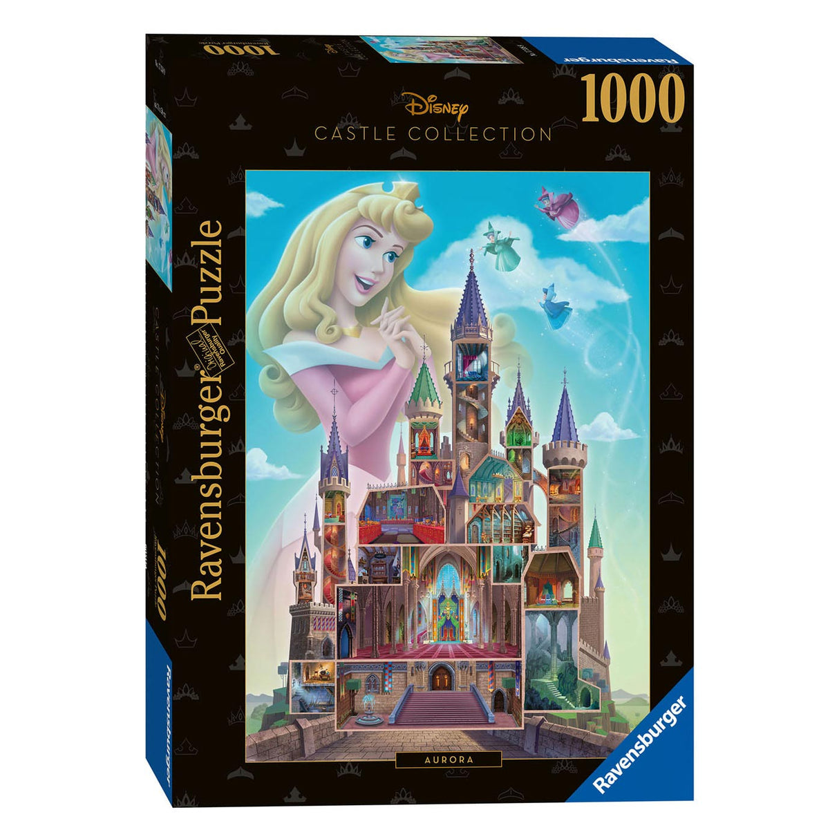 Ravensburger Puzzle Castles Aurora, 1000.