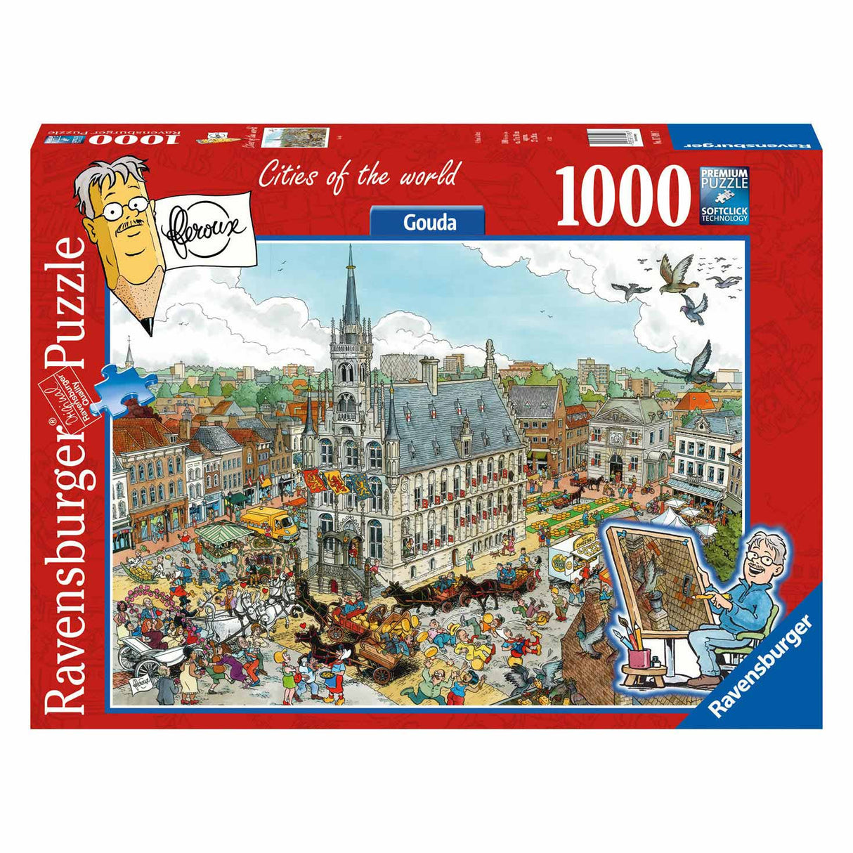 Ravensburger Fleroux Puzzle Gouda, 1000st.