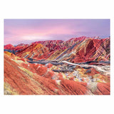 Ravensburger Puzzle Regenboogbergen, Kina, 1000st.