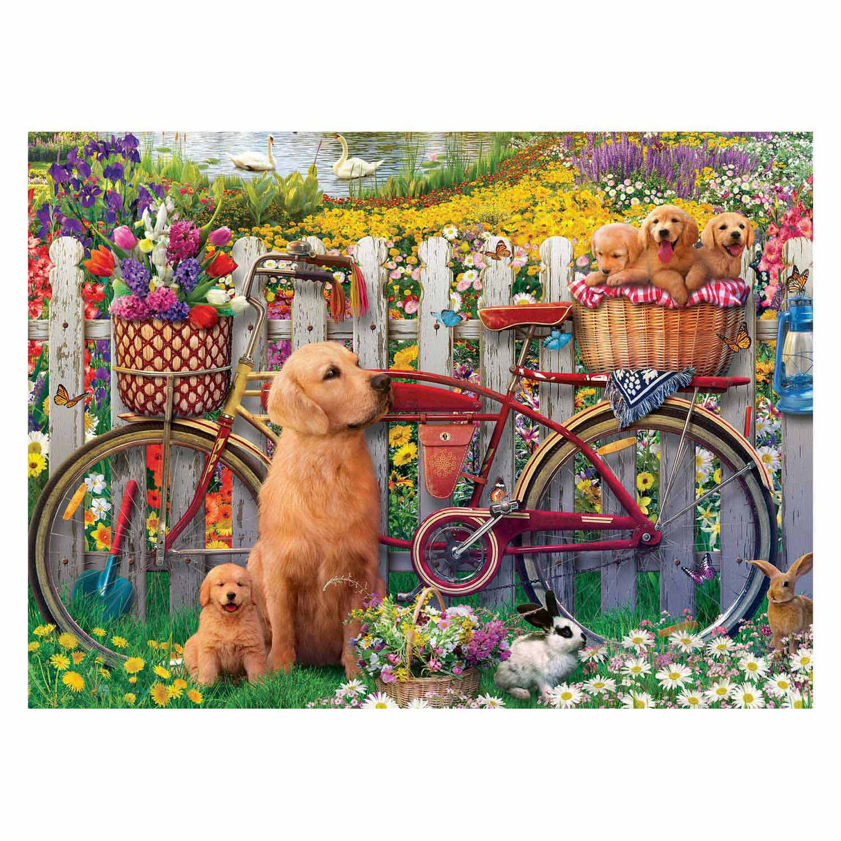 Ravensburger puzzle Day fuori nella natura 500st.