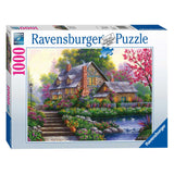 Ravensburger Puzzle romantyczny Cottage 1000st.