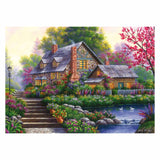 Ravensburger Puzzle romantyczny Cottage 1000st.