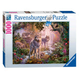 Ravensburger Puzzle Wolven family in the summer 1000st.