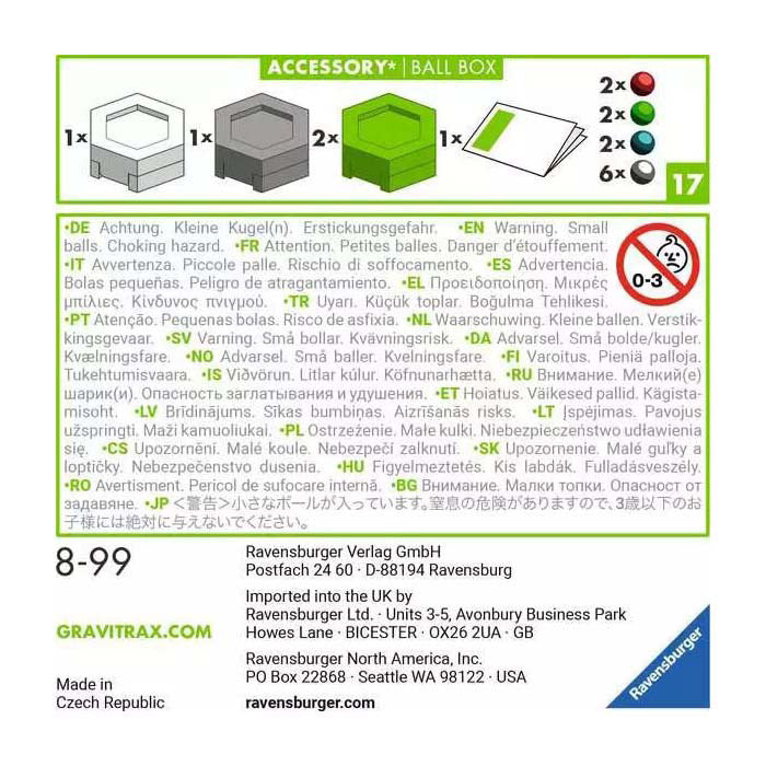 Ravensburger Gravitrax Accessoire Ballbox