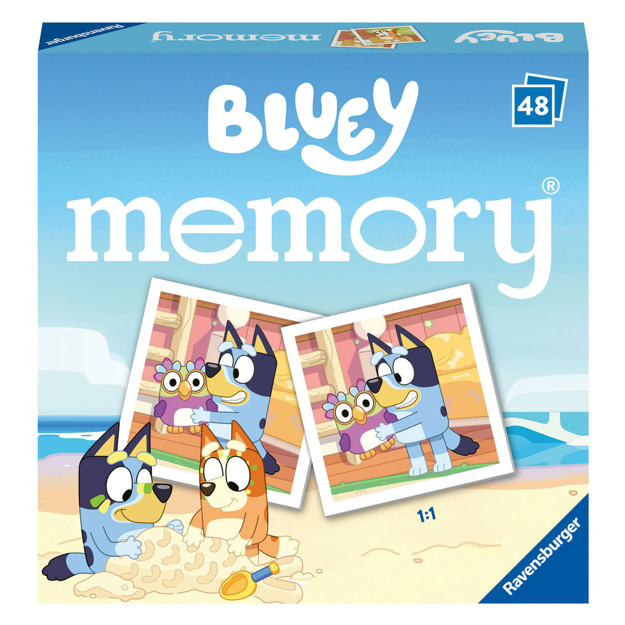 Mini spomin Ravensburger Bluey