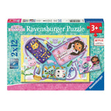 Ravensburger Gabby's Dollhouse skládačka skládačka 2x12 kusů