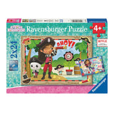 Ravensburger - Gabby's Dollhouse Puzzle Puzzle 2x24 Pièces