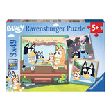 Ravensburger las aventuras del rompecabezas de piernas azules 3x49.