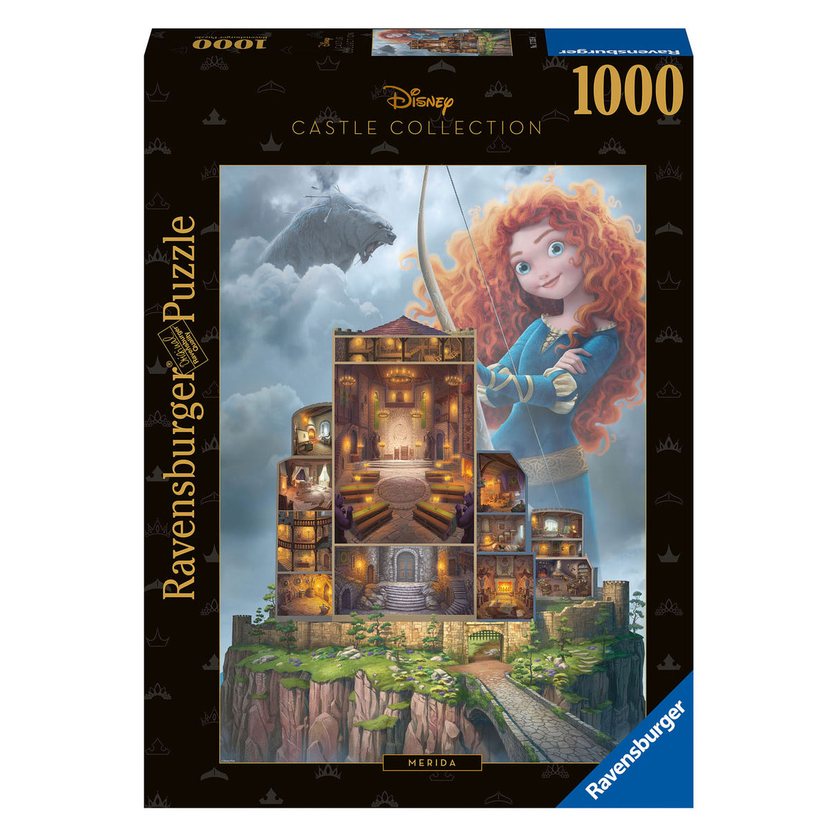 Ravensburger Castles Merida jigsaw puzzle, 1000st.