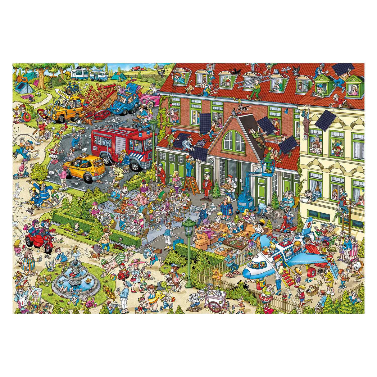 Ravensburger Vakanzen Resort 2 de Camping Legpuzzzzel, 1000st.