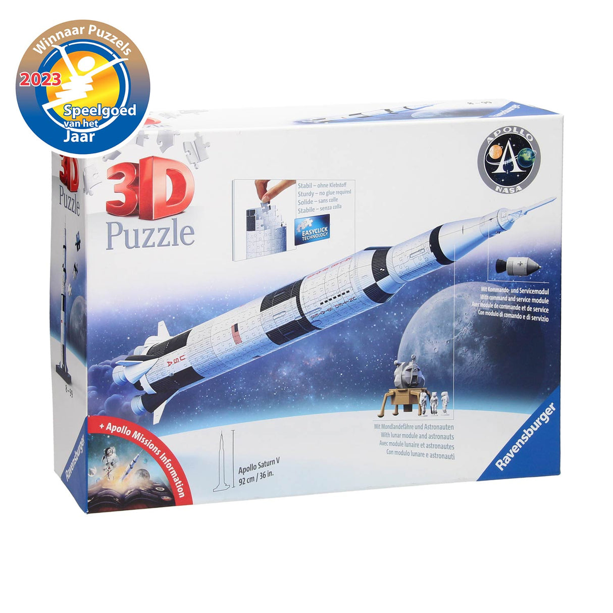 Ravensburger - 3d Puzzle Apollo Saturn v 440st.