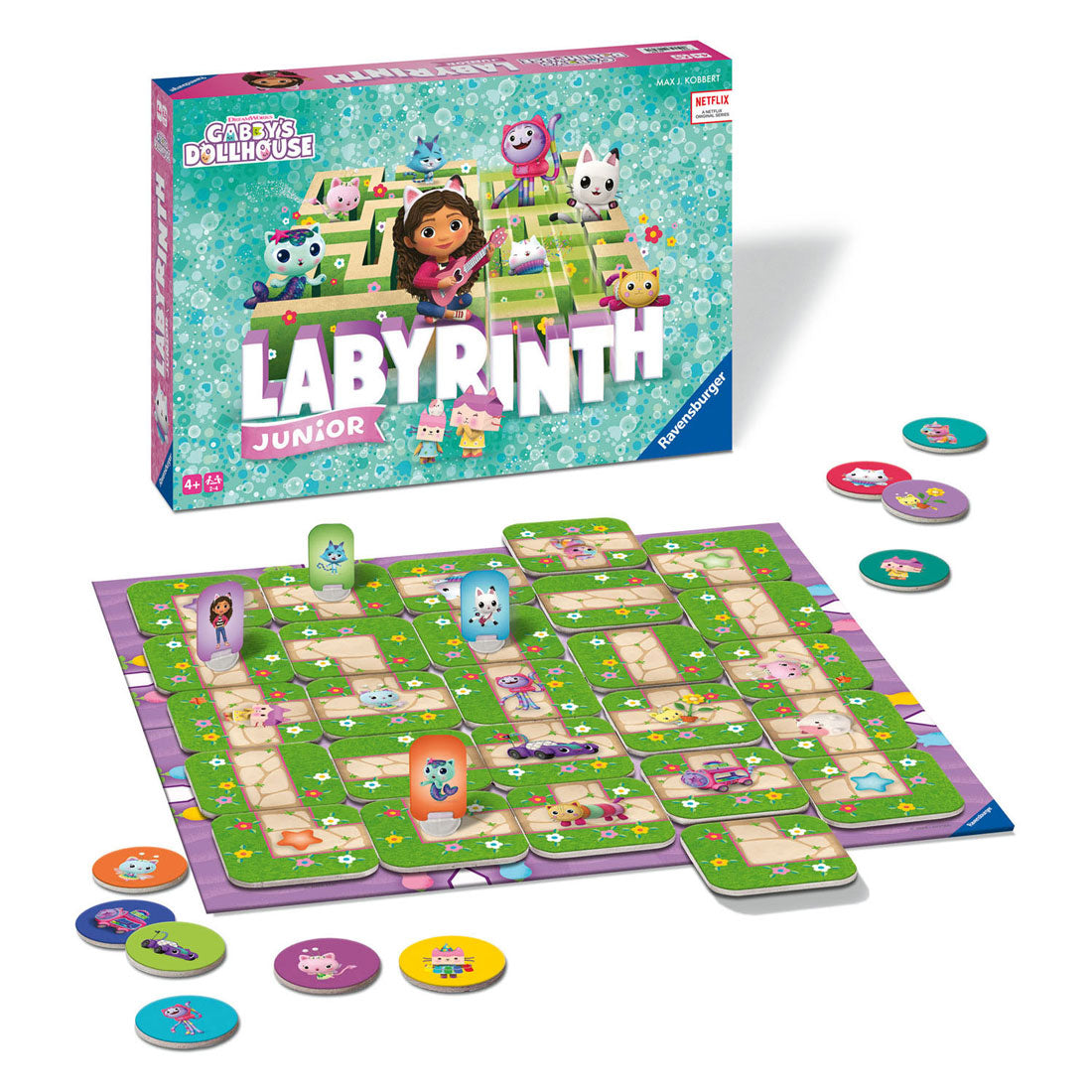 Ravensburger Gabbys Poppenhuis Junior Laybrinth Board Game