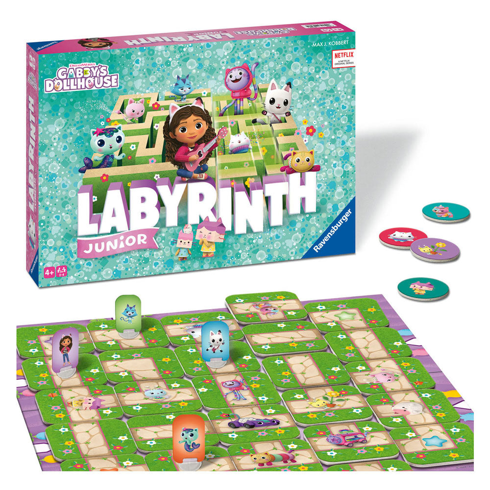 Ravensburger Gabby's Poppenhuis Junior Laybrinth Bordspel