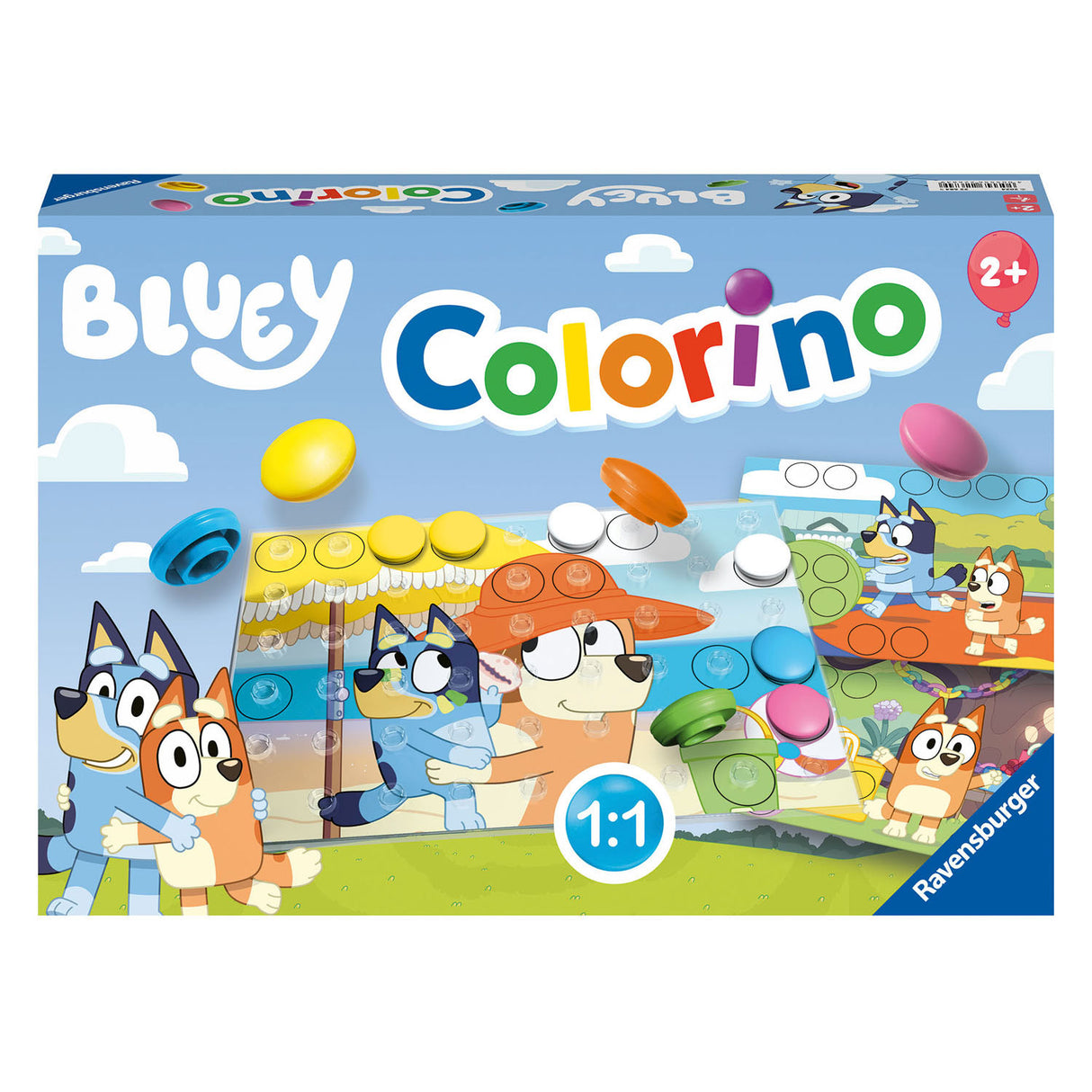 Ravensburger Bluey Colorino Kinderspel