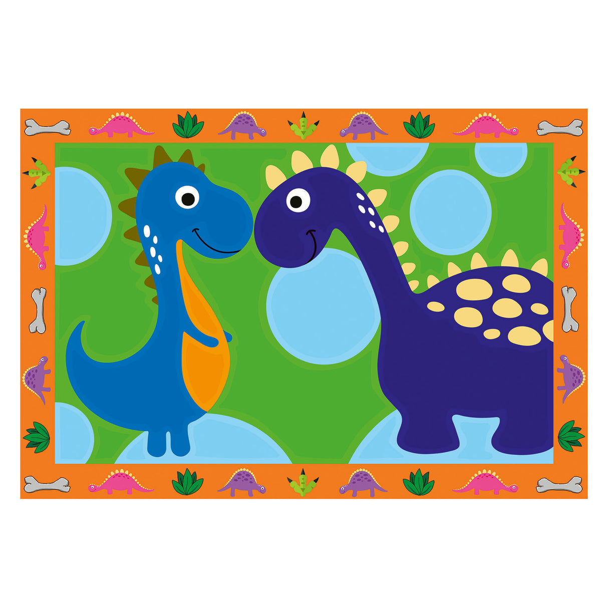 Ravensburger Creart Pintura en Song Land Van de Dinosaurs