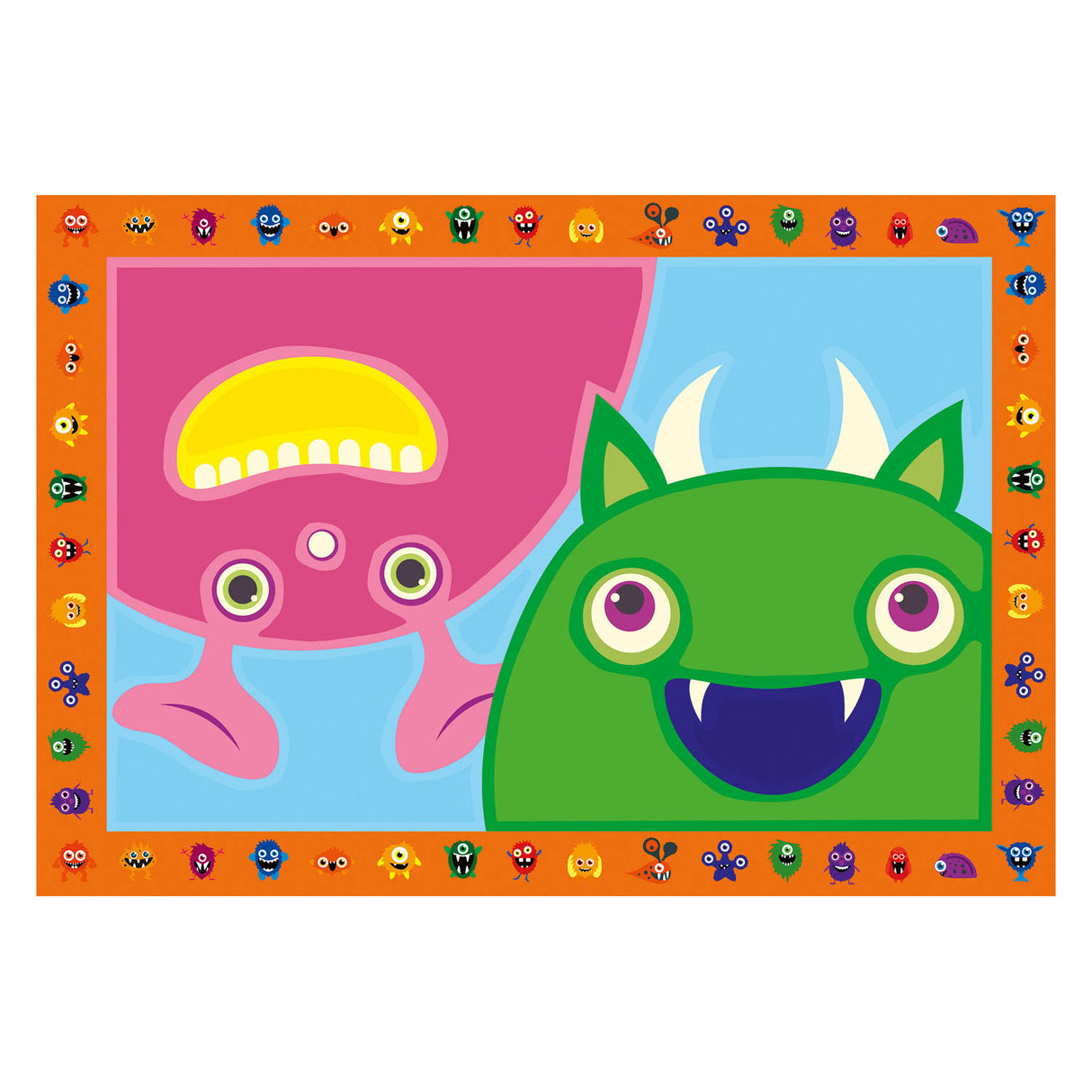 Ravensburger Creart Painting at number Funny Monsters