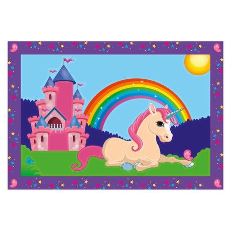 Ravensburger Creart slika po številu - čarobni samorogi