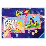 Ravensburger Pintura Creart en ponis de salto de canciones