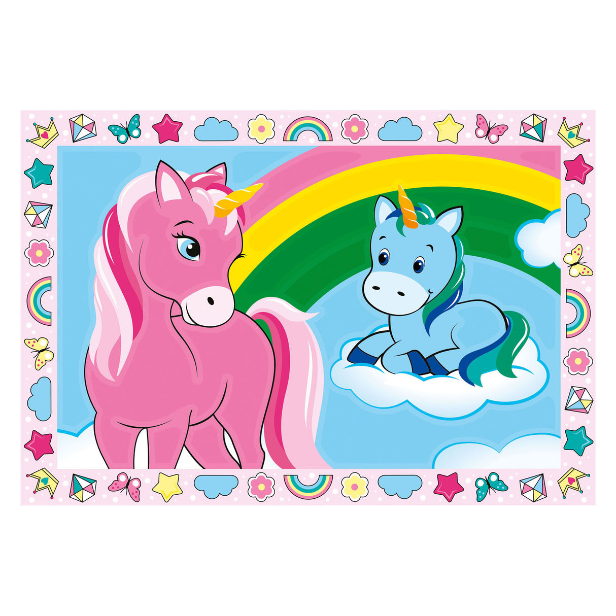 Ravensburger Creart Painting en Song Blije Unicorns