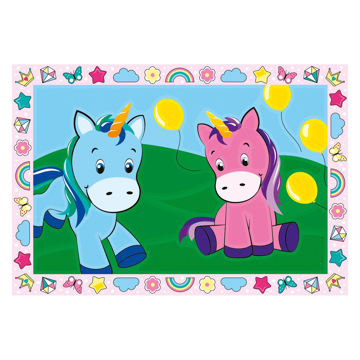 Ravensburger Creart Painting en Song Blije Unicorns