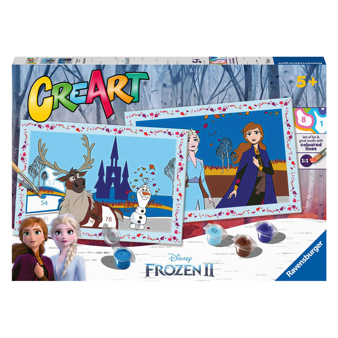 Ravensburger Creart Painting at Number Frozen 2