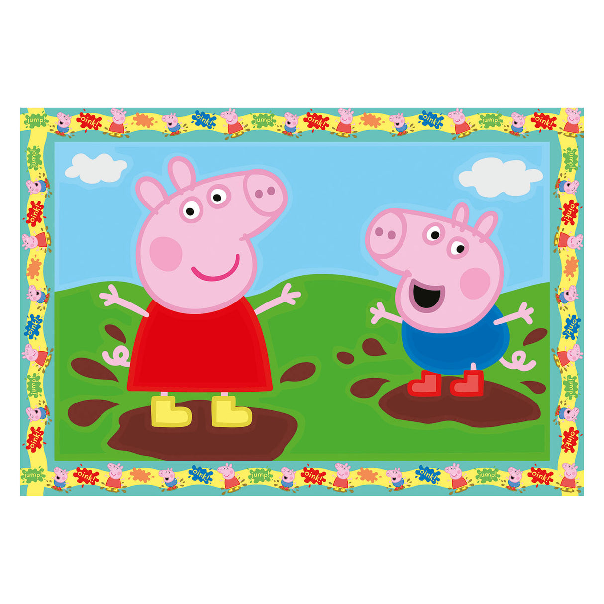 Ravensburger Creart slika po številki Peppa Pig