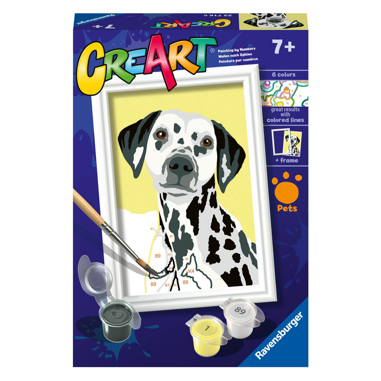 Ravensburger Creart Maleri på nummer Dalmatier