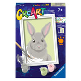 Ravensburger Creart peinture sur le numéro de lapin gris