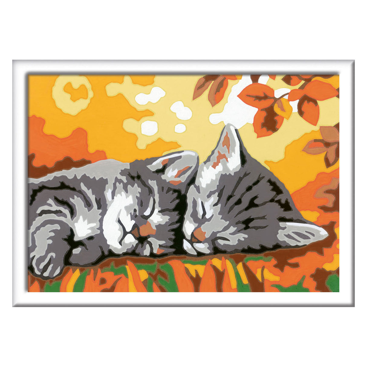 Ravensburger Creart Painting at number autumn kittens