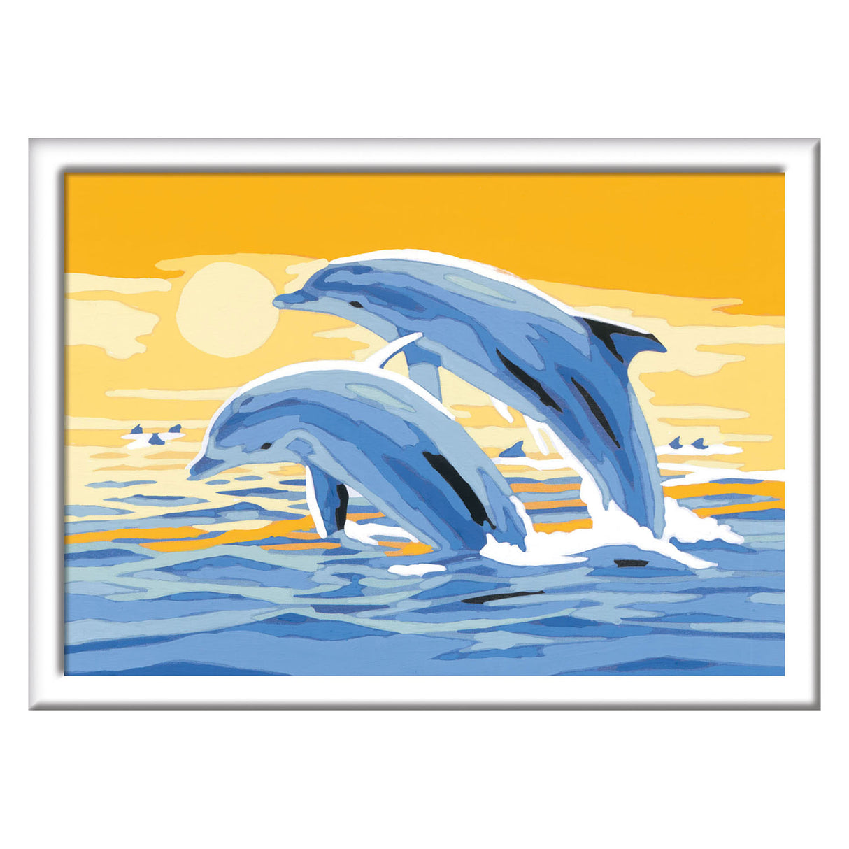 Ravensburger Creart peinture sur la chanson Dolphins gaies