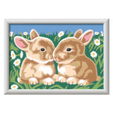 Ravensburger Creart peinture sur le nombre de lapins moelleux