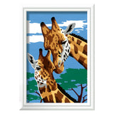 Ravensburger Creart Painting auf Nummer süße Giraffen