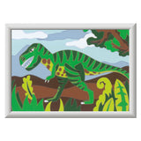 Ravensburger Creart Maleri på Song Wandering Dinosaurus