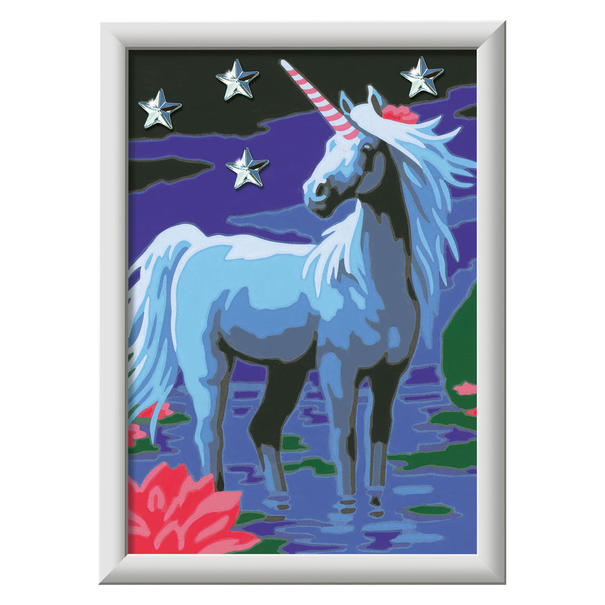 Ravensburger Pintura de Ciente por Número Unicornio mágico