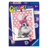 Ravensburger Creart Painting by number rabbit with glitter