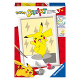 Ravensburger Creart Painting on Song Pikachu Pose