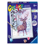 Ravensburger Creart peinture au nombre d'amis festifs