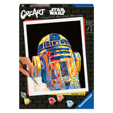 Ravensburger Creart slika na številki Star Wars R2 D2