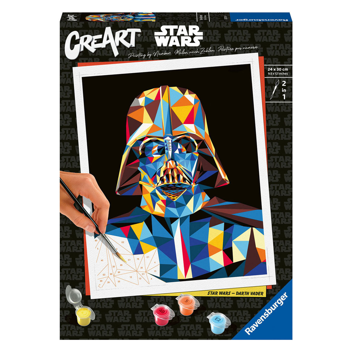 Ravensburger CreArt Schilderen op Nummer Star Wars Darth Vader