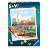 Ravensburger Crart målning efter nummer färgglada Paris