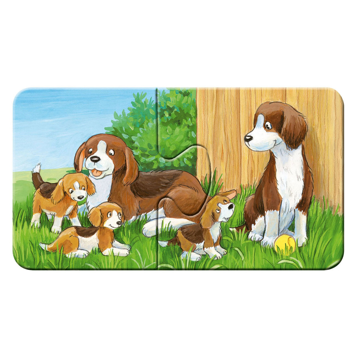 Ravensburger Animal Families na farmě, 9x2st.