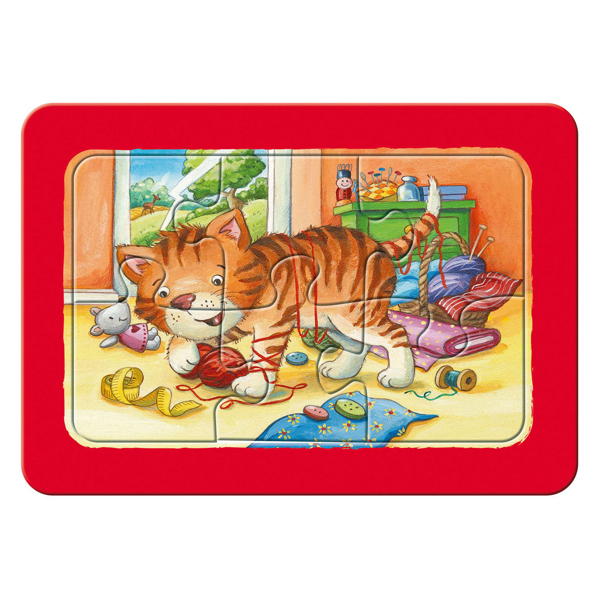 Ravensburger Jigsaw Puzzle a mis amigos animales, 3x6st.