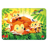 Ravensburger Legpuzzel Kleine Dierenfamilies, 4in1