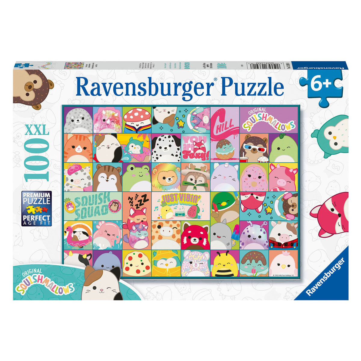 Ravensburger jigsaw puzzle XXL Squishmallows, 100th.