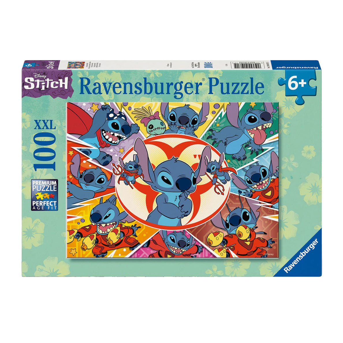 Ravensburger Jigsaw Puzzle XXL Stitch, 100.